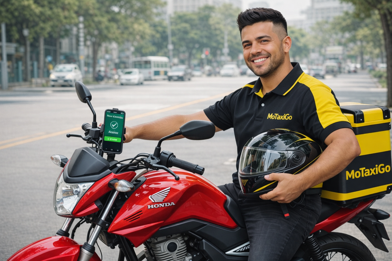 Entregador MoTaxiGo